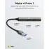 Goobay Slim HUB 4-Port / Multiport Adapter USB-A auf 3x USB-A + 1x USB-C, Abbildung 2