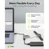Goobay Slim HUB 4-Port / Multiport Adapter USB-A auf 3x USB-A + 1x USB-C, Abbildung 4