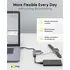 Goobay Slim HUB 4-Port / Multiport Adapter USB-C auf 3x USB-A + 1x USB-C, Abbildung 5