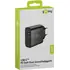 Goobay USB GaN Ladeger�t Dual 230V f�r APPLE iPhone Xs MAX, 1x USB-A + 1x USB-C, 30W, Black, Abbildung 6