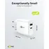 Goobay USB GaN Ladeger�t Dual 230V f�r APPLE iPhone Xs MAX, 1x USB-A + 1x USB-C, 30W, White, Abbildung 2