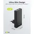 Goobay GaN USB Ladeger�t 230V f�r APPLE iPhone Xs MAX, 2x USB-C, 65W , 90�, Flat, Black, Abbildung 4