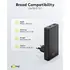 Goobay GaN USB Ladeger�t 230V f�r APPLE iPhone Xs MAX, 2x USB-C, 65W , 90�, Flat, Black, Abbildung 6