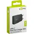 Goobay GaN USB Ladeger�t dual slim 230V f�r APPLE iPhone Xs MAX, 1x USB-C + 1x USB-A, 25W, Black, Abbildung 7