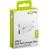Goobay GaN USB Ladeger�t dual slim 230V f�r APPLE iPhone Xs MAX, 1x USB-C + 1x USB-A, 25W, White, Abbildung 7