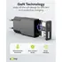 Goobay GaN USB Ladeger�t dual slim 230V f�r APPLE iPhone Xs MAX, 1x USB-C + 1x USB-A, 30W, Black, Abbildung 3