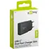 Goobay GaN USB Ladeger�t dual slim 230V f�r APPLE iPhone Xs MAX, 1x USB-C + 1x USB-A, 30W, Black, Abbildung 5
