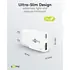 Goobay GaN USB Ladeger�t dual slim 230V f�r APPLE iPhone Xs MAX, 1x USB-C + 1x USB-A, 30W, White, Abbildung 2