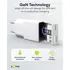 Goobay GaN USB Ladeger�t dual slim 230V f�r APPLE iPhone Xs MAX, 1x USB-C + 1x USB-A, 30W, White, Abbildung 3