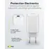 Goobay GaN USB Nano Ladeger�t 230V f�r APPLE iPhone Xs MAX, 1x USB-C, 65W, White, Abbildung 3