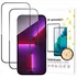 Wozinsky 2er Set, Full Glue GLASS (Vollfl�chig), Displayschutz f�r APPLE iPhone 17 Pro Max, Glasrand-Farbe: Black