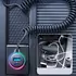 Joyroom 3in1 KFZ Ladekabel, 12/24V f�r HUAWEI Pura 80 Pro, 60W, Black, Abbildung 3