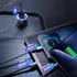 Joyroom 3in1 KFZ Ladekabel, 12/24V f�r HUAWEI Pura 80 Pro, 60W, Black, Abbildung 4