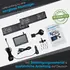 omniVID Solar6 DUO R�ckfahrvideosystem, 5 Zoll R�ckfahrkamera-System, kabellos, mit Parksensoren, f�r vorn und hinten, Abbildung 7