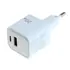 OTB Dual GaN USB Ladeger�t 230V , 1x USB-C + 1x USB-A, 20W, White, Abbildung 1