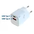 OTB Dual GaN USB Ladeger�t 230V , 1x USB-C + 1x USB-A, 20W, White, Abbildung 4