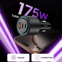 TechProtect Power KFZ Ladeger�t f�r VODAFONE Smart Mini,12/24V , 2x USB-C + 1x USB-A, 175W, Abbildung 2