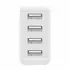 Goobay Quad USB Ladeger�t 230V f�r BECKER Professional 6SL, 4x USB-A, 30W, White, Abbildung 6