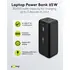 Goobay Schnelllade PowerBank, ca. 20.000 mAh f�r APPLE iPhone Xs MAX, Ausgang: 2x USB-C / 1x USB-A, 65W auch f�r Laptops, Abbildung 2