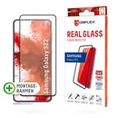 Displex REAL GLASS (Vollfl�chig), Displayschutz f�r SAMSUNG Galaxy S22 Ultra 5G