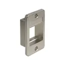 Goobay Keystone-Halterung, 1-fach, silver