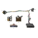 Drive&Talk Radio Mute f�r VW / Audi / Seat / Skoda ab ca. 2010 (Quadlock / 40pin F�cherstecker vom Original Stecker umgesteckt!)