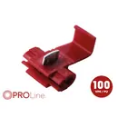 Abzweigverbinder 0,5mm bis 1,0mm , RED, 100 St�ck