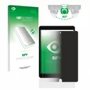 upScreen Spy Shield Clear Premium, Blickschutzfolie f�r APPLE iPad (2019)
