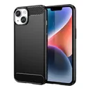 TPU Case (H�lle), Carbon-black, f�r APPLE iPhone 14