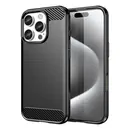 TPU Case (H�lle), Carbon-black, f�r APPLE iPhone 16 Pro