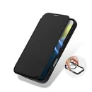 Dux Skin X Pro MAG Bookstyle f�r APPLE iPhone 16 Pro, Black, MagSafe kompatibel