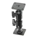 Brodit Standfuss / Sockelhalterung, L�nge: 132mm (max. Belastung: 2kg), Kugelkopf: 20mm