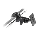 Brodit Halterung f�r Rohre mit 20 bis 32mm Durchmesser, Auflagefl�che: 50 x 42mm, schwenkbare Montageplatte , Kugelkopf: 20mm