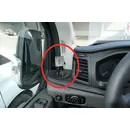 ProClip Halter Ford Transit / Brodit ProClip (extra stabil) f�r Ford Transit, ab Bj. 2020 (inkl. 132mm Sockelhalterung & Schrauben!) inkl. Schraubensatz 215591! Position: Links vom Lenkrad, anstelle des Getr�nkehalters