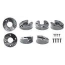 Brodit Oberteil f�r Sockel mit Kabelf�hrung, Winkel: 15� / H�he 26mm