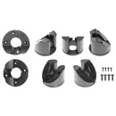 Brodit Oberteil f�r Sockel mit Kabelf�hrung, Winkel: 45� / H�he 50mm