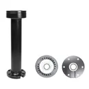Brodit drehbare Sockelhalterung mit Kabelf�hrung, L�nge: 215mm, 2x AMPS Montageplatte rund, 64mm