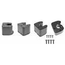 Brodit Oberteil f�r Sockel mit Kabelf�hrung, Winkel: 90� / H�he 50mm