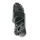 Brodit Rohr-Verl�ngerung 2 Zoll mit 90 Grad Versatz (Gesamtl�nge: 82mm) / Grobe Zahnung