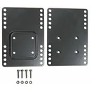 Brodit VESA-Halter f�r Monitore mit VESA Befestigung, passt f�r alle Brodit Sockelhalterungen, 5 Positionen, inkl. 4 Schrauben / Muttern