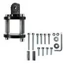 Brodit Grundhalterung f�r Flachstahl-Stege (z.B. f�r Gabelstapler), max Steg-Breite 36mm, Dicke 5-130mm