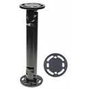 Brodit Komplettset / Sockelhalterung 8 Zoll (Gesamtl�nge: 214mm), 2x Montageplatte rund 62mm, Grobe Zahnung