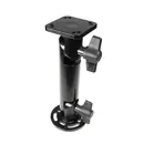 Brodit Komplettset / Sockelhalterung 6 Zoll (Gesamtl�nge: 164mm), Fl�gelschrauben / feine Zahnung / Montageplatte Rund + Eckig 50x50