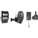 Brodit Drucker Halterung mit MultiMoveClip + Powerblock + 2 Zoll Sockelhalterung f�r ZEBRA ZQ610 Plus