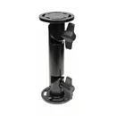 Brodit Komplettset / Sockelhalterung 6 Zoll (Gesamtl�nge: 164mm) / Fl�gelschrauben / feine Zahnung / Montageplatte 2x Rund