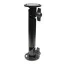 Brodit Komplettset / Sockelhalterung 8 Zoll (Gesamtl�nge: 214mm) / Fl�gelschrauben / feine Zahnung / Montageplatte 2x Rund