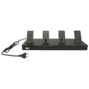 Brodit aktiver Tisch-St�nder, passend f�r 4 Halterungen mit USB-A Anschluss