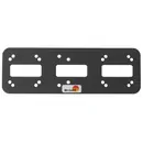 Brodit Montageplatte (Metall) mit vorgebohrten L�chern, 180 x 60 x 3mm