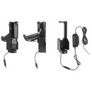 Brodit Halter Aktiv, mit Festanschluss, 12/24V, f�r ZEBRA MC3300 (mit schwenkbarer obere St�tze)