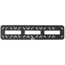 Brodit Montageplatte (Metall) mit vorgebohrten L�chern, 260 x 60 x 3mm